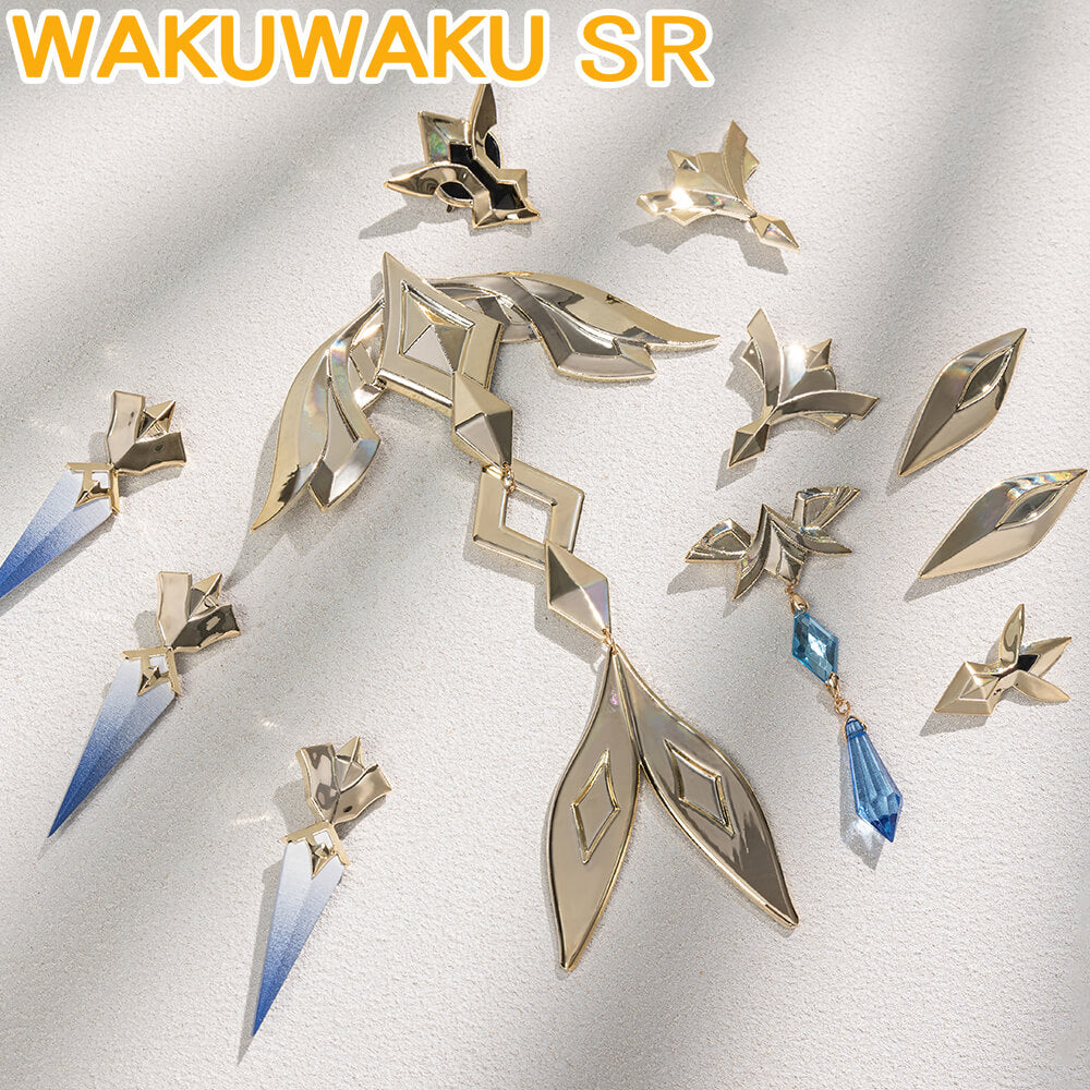 【In Stock】Skirk Cosplay Costume Game Genshin Impact Women Dress Costume Teyvat