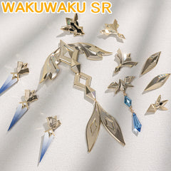 【In Stock】Skirk Cosplay Costume Game Genshin Impact Women Dress Costume Teyvat