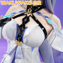 【In Stock】Skirk Cosplay Costume Game Genshin Impact Women Dress Costume Teyvat