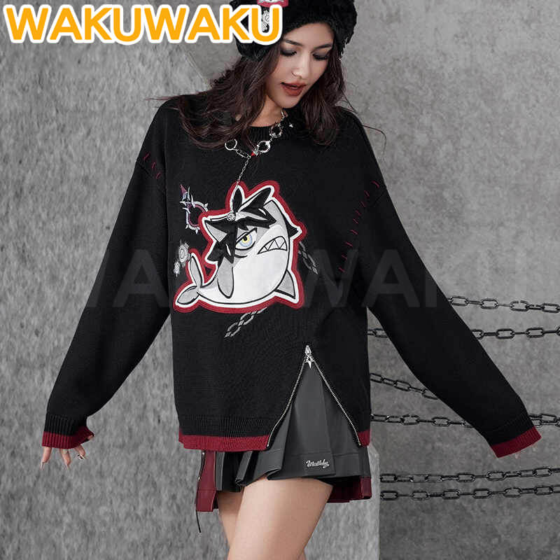 【Official】Wriothesley Cosplay Costume Game Genshin Impact WakuWaku Women Daily Doujin Skirt Causal Wear Wriothesley Christmas
