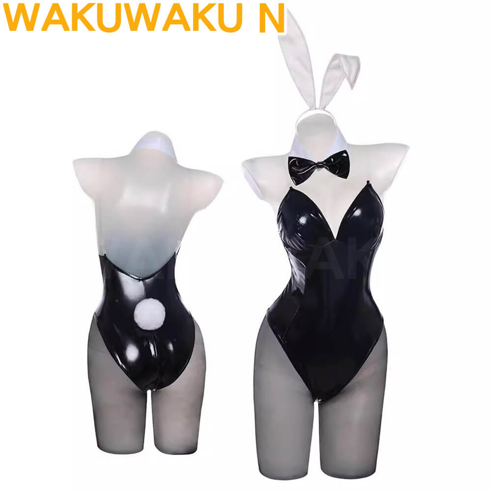 【In Stock】WakuWaku-N Folkwang Mary Soda Alice Cosplay Game Sexy Bunny Suit