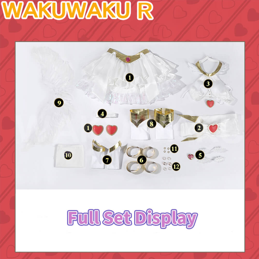 Stocking Panty Cosplay Anime Panty & Stocking with Garterbelt WakuWaku-R Women Stocking Cute Angel Wings