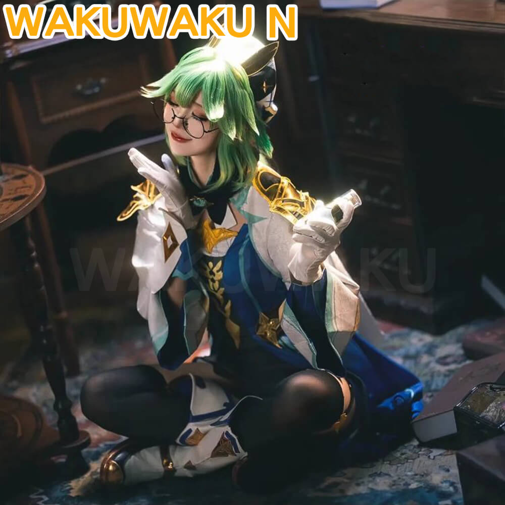 Sucrose Cosplay Costume Game Genshin Impact