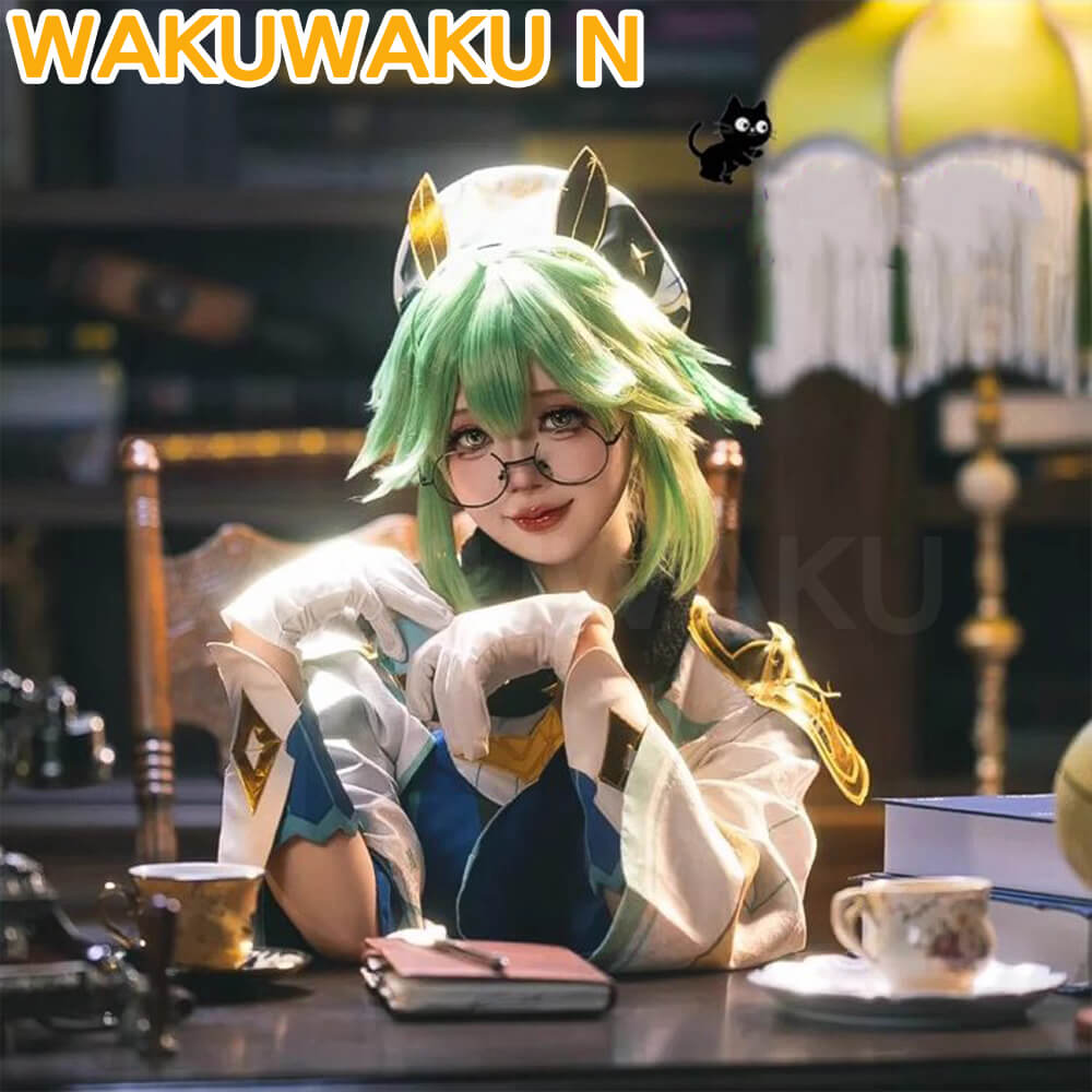 Sucrose Cosplay Costume Game Genshin Impact