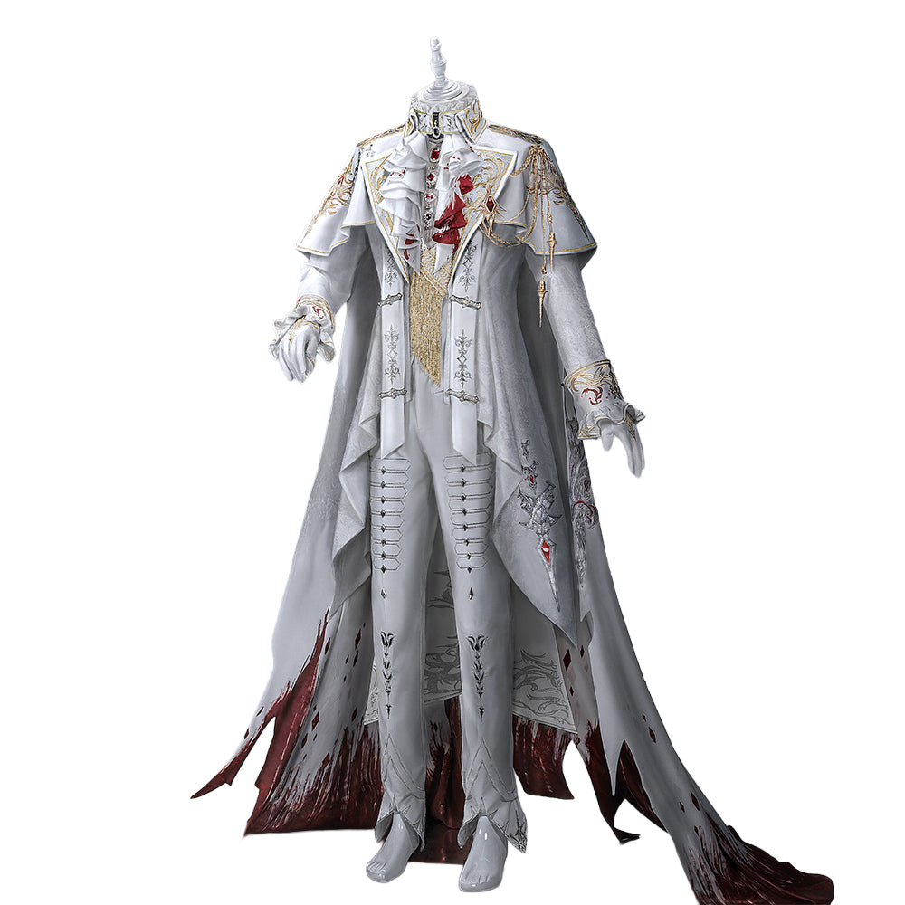 【In Stock】【S-2XL】WakuWaku Game Love and Deepspace Sylus Cosplay Qin Che Silverwings Devil Costume