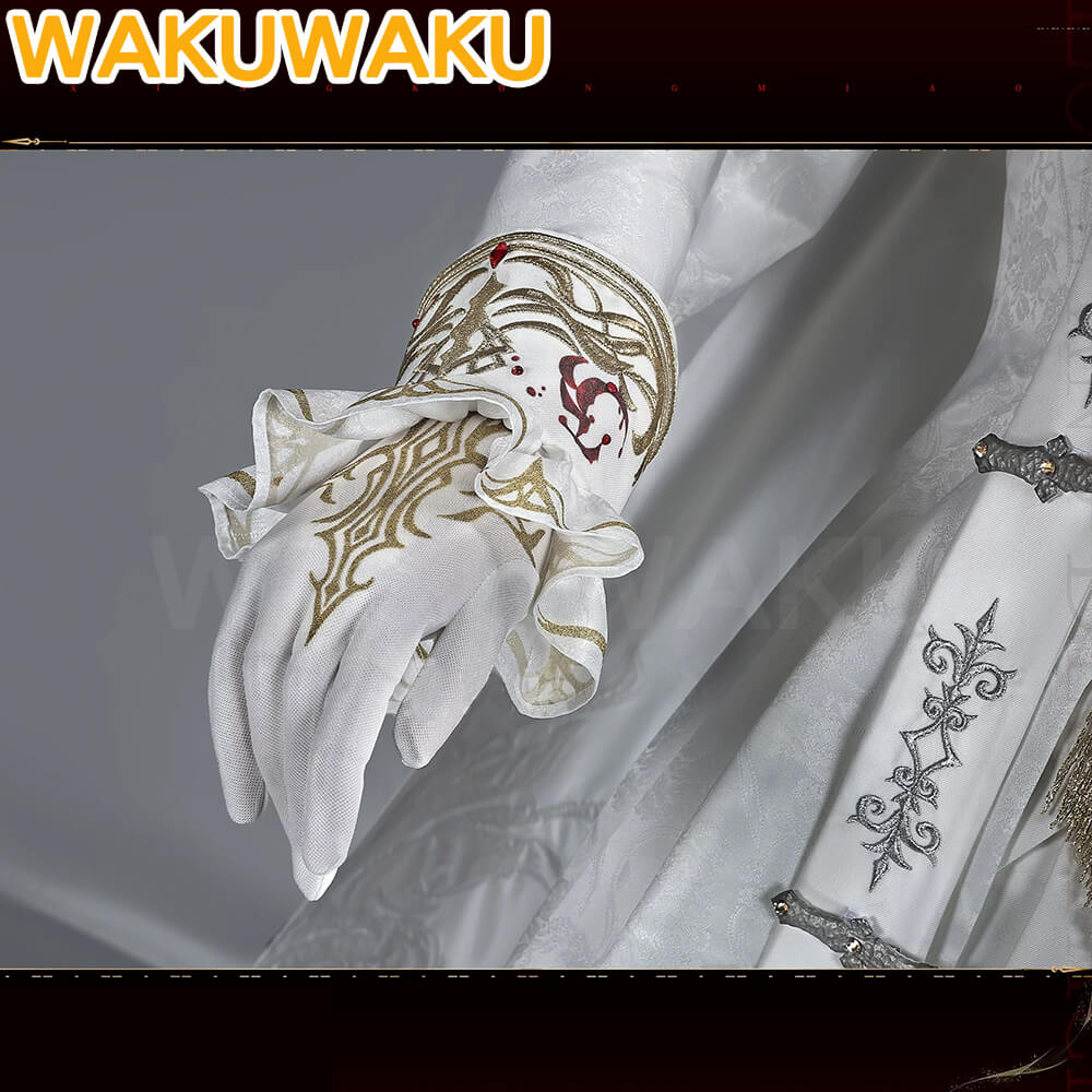 【In Stock】【S-2XL】WakuWaku Game Love and Deepspace Sylus Cosplay Qin Che Silverwings Devil Costume