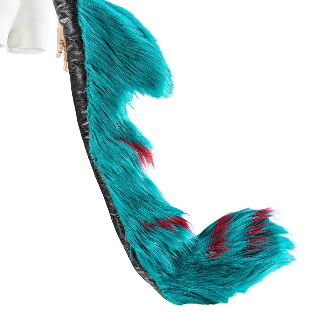 【In Stock】WakuWaku-R Game Arknights:Endfield Zhuang Fangyi Costume Green Tail