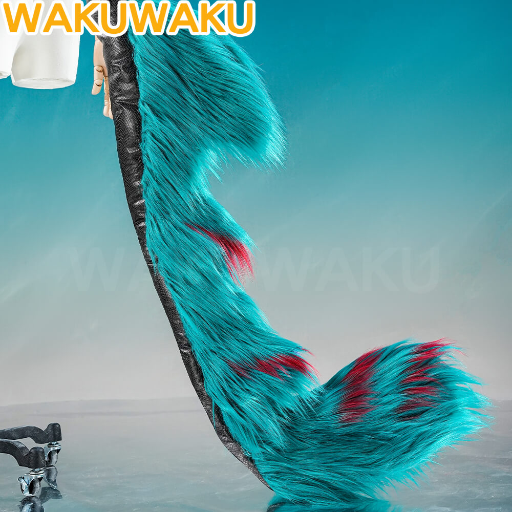 【In Stock】WakuWaku-R Game Arknights:Endfield Zhuang Fangyi Costume Green Tail