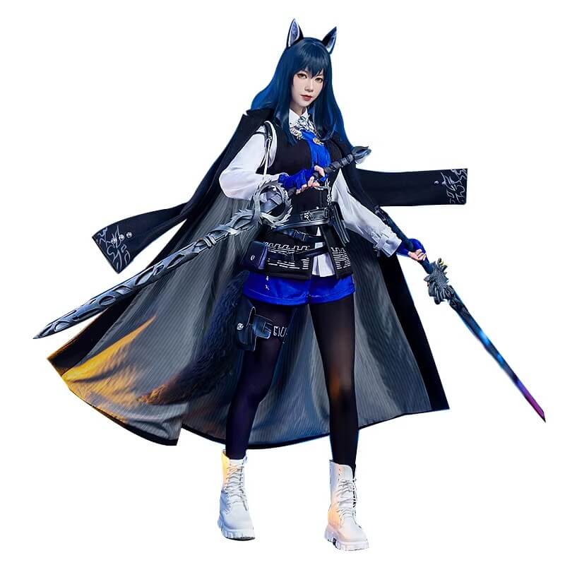  Game Arknights Texas the Omertosa Cosplay
