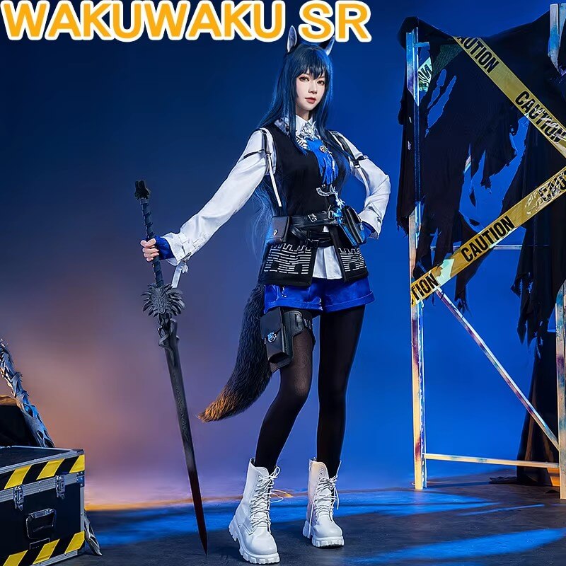  Game Arknights Texas the Omertosa Cosplay