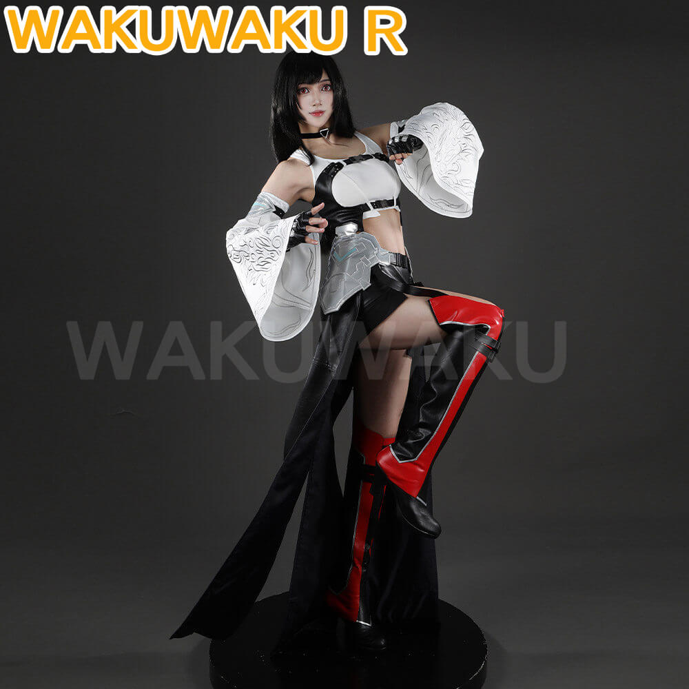Game Final Fantasy VII Tifa Lockhart Cosplay Costume