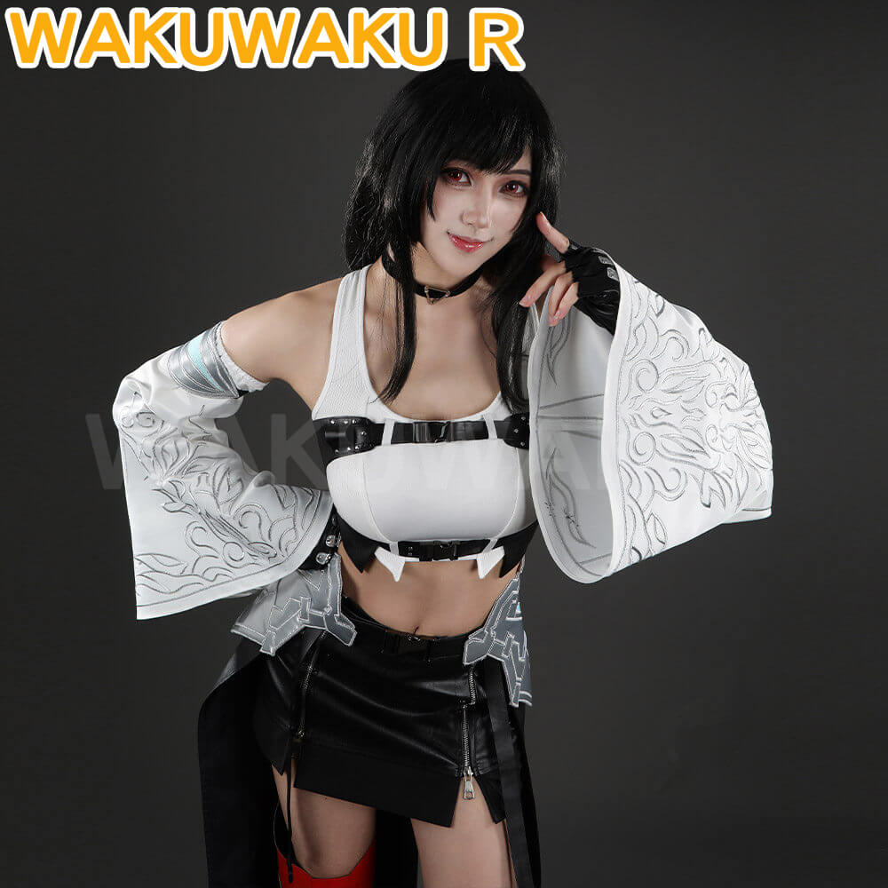 Game Final Fantasy VII Tifa Lockhart Cosplay Costume