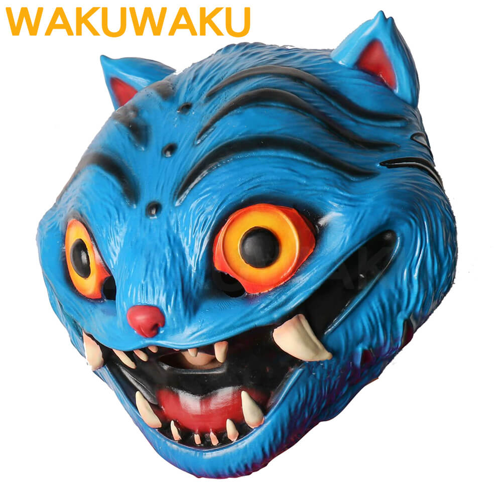 Rumi Zoey Mira Cosplay Props Anime WakuWaku Cute Tiger Mask Halloween Mask