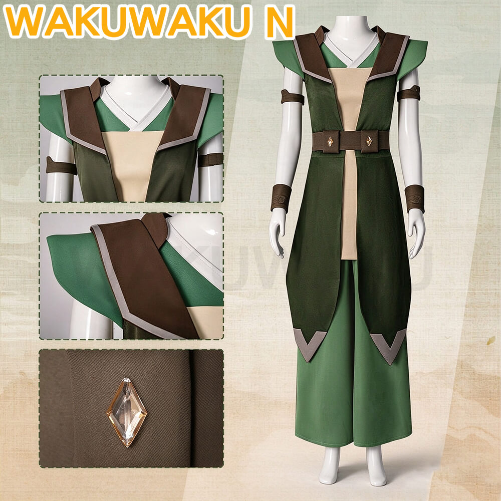 Avatar: The Last Airbender Toph Beifong Cosplay Costume