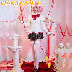 【In Stock】WakuWaku-R Kyoko Sakura Miki Sayaka Tomoe Mami Kaname Madoka Akemi Homura Cosplay
