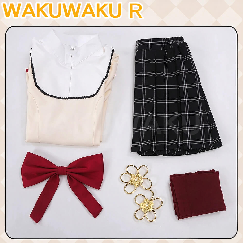 【In Stock】WakuWaku-R Kyoko Sakura Miki Sayaka Tomoe Mami Kaname Madoka Akemi Homura Cosplay
