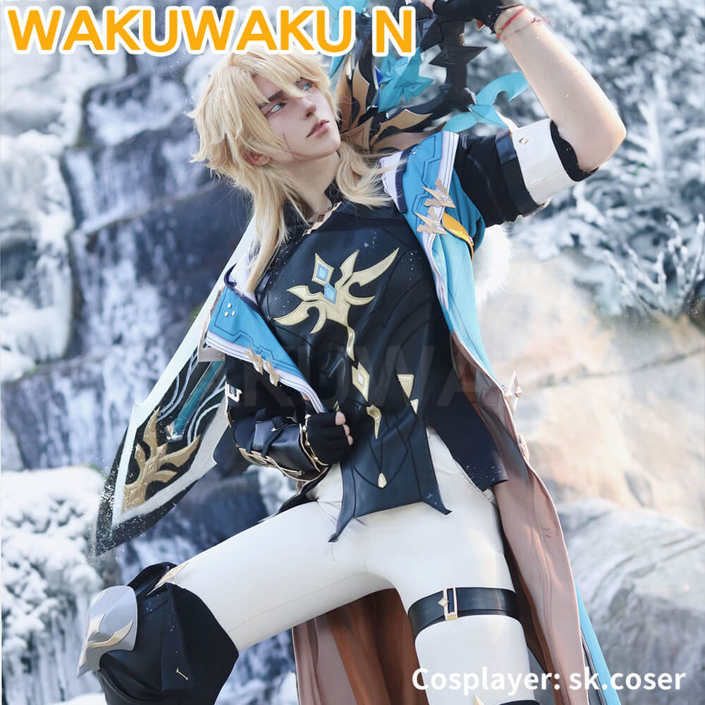 【In Stock】【S-3XL】WakuWaku-N Game Genshin Impact Varka Cosplay Men Varka Mondstadt