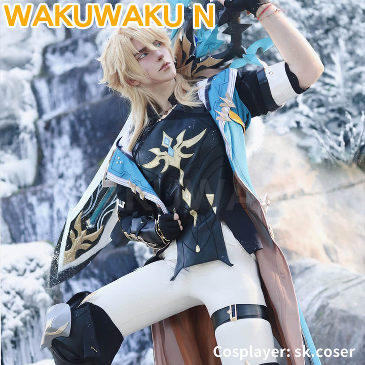 【In Stock】【S-3XL】WakuWaku-N Game Genshin Impact Varka Cosplay Men Varka Mondstadt