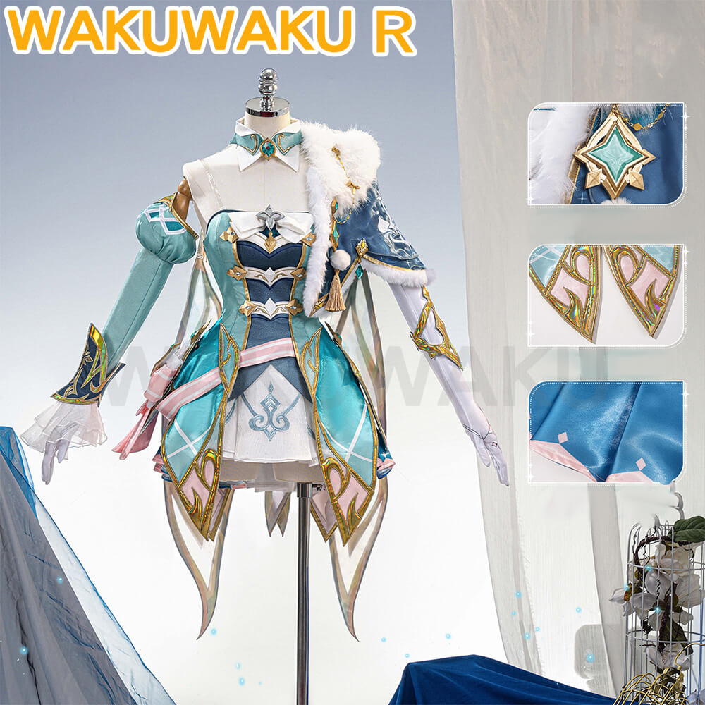 Game Genshin Impact Vesna Cosplay Costume