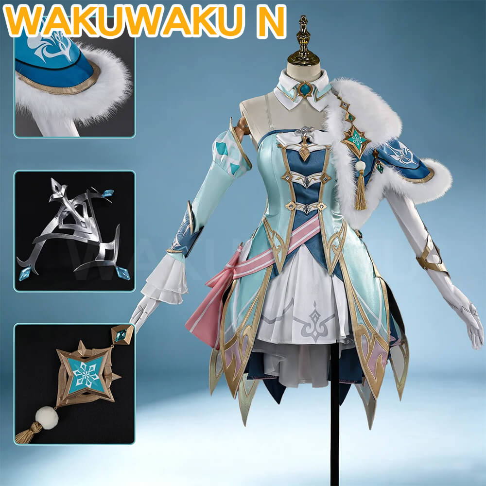 Game Genshin Impact Vesna Cosplay Costume