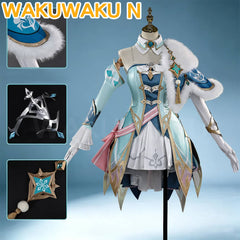 Game Genshin Impact Vesna Cosplay Costume