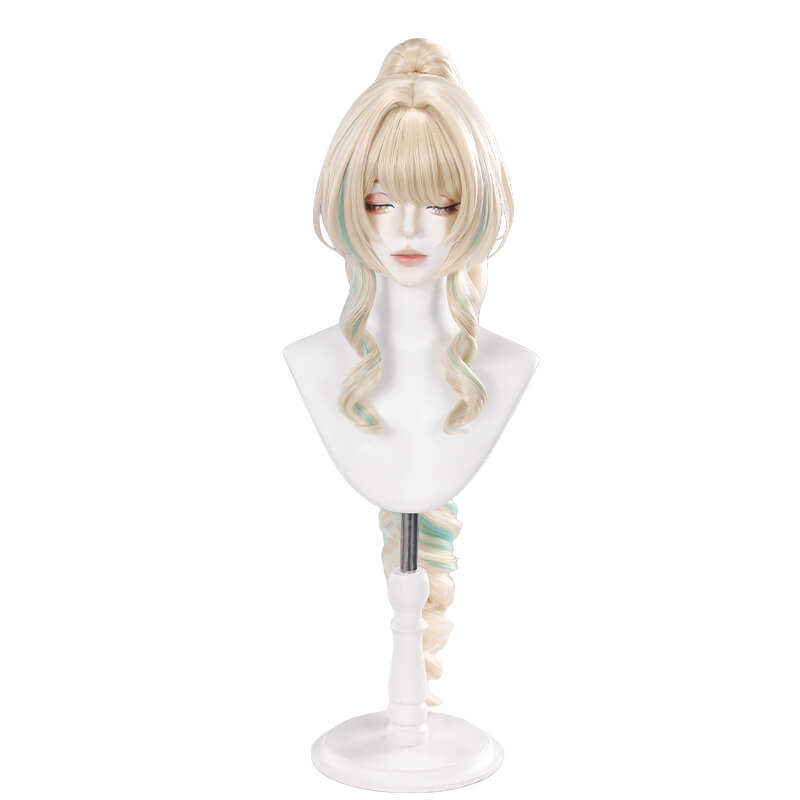 【In Stock】WakuWaku Game Genshin Impact Vesna Cosplay Wig Yellow Hair