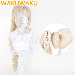 Game Genshin Impact Vesna Cosplay Wig