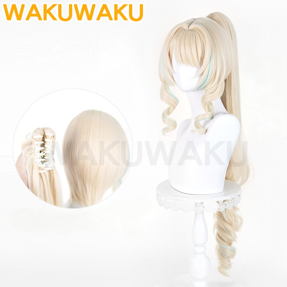 Game Genshin Impact Vesna Cosplay Wig