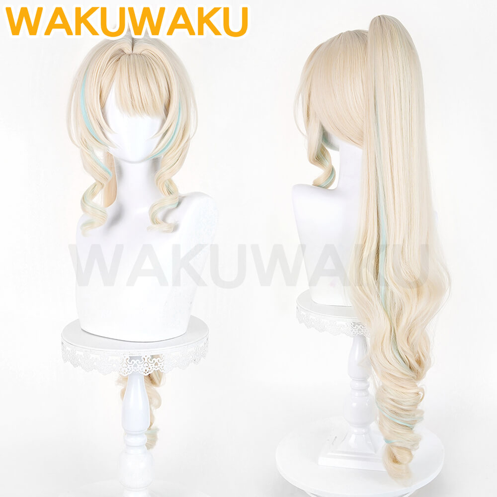 Game Genshin Impact Vesna Cosplay Wig