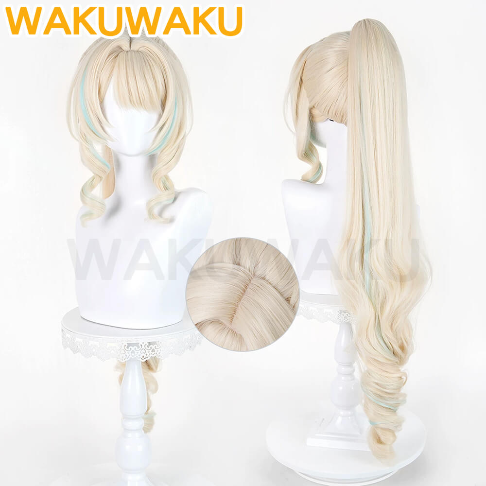 Game Genshin Impact Vesna Cosplay Wig