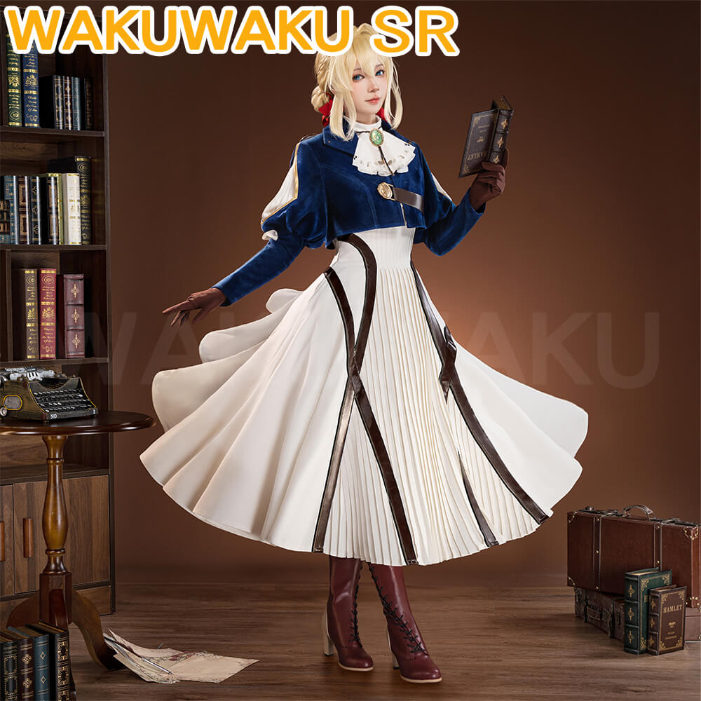 【Presale】WakuWaku-SR Violet Evergarden Cosplay Anime Women Dress