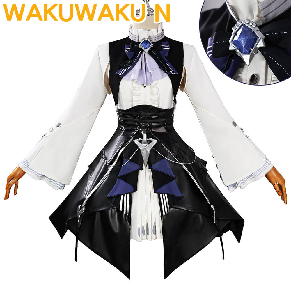 Vivian Cosplay Costume Game Zenless Zone Zero ZZZ Women Dress Halloween VVA Vampire Cosplay Plus Size