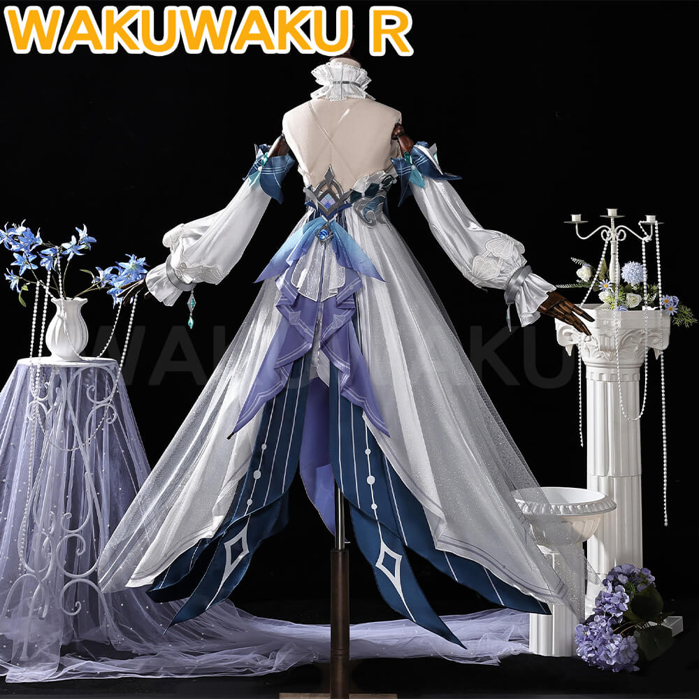 Vodyanitsa Cosplay Costume Game Genshin Impact 