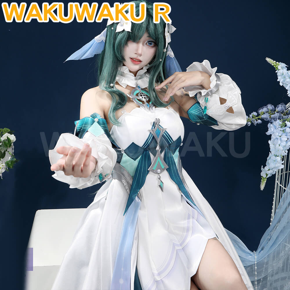 Game Genshin Impact Vodyanitsa Cosplay Costume