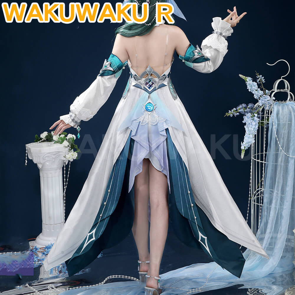 Game Genshin Impact Vodyanitsa Cosplay Costume