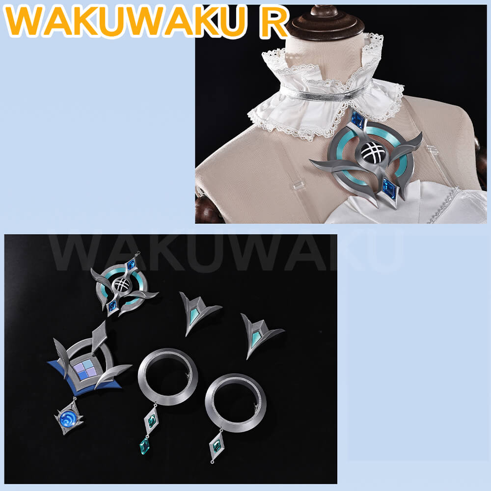 Vodyanitsa Cosplay Costume Game Genshin Impact 