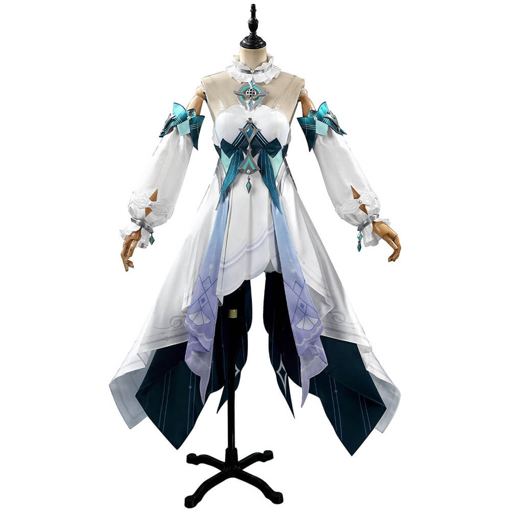 Game Genshin Impact Vodyanitsa Cosplay Costume