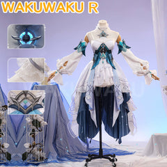 Game Genshin Impact Vodyanitsa Cosplay Costume