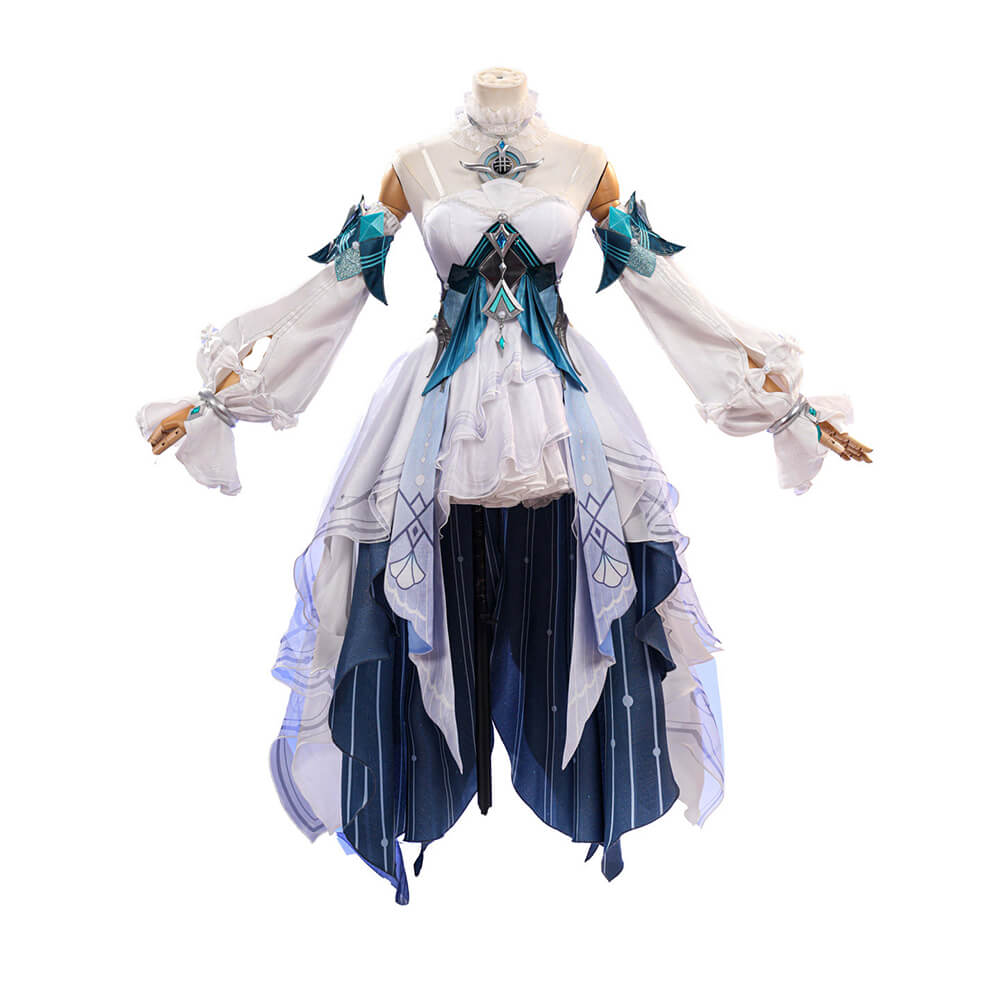 Game Genshin Impact Vodyanitsa Cosplay Costume