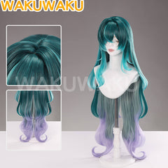 【In Stock】WakuWaku Game Genshin Impact Vodyanitsa Cosplay Wig