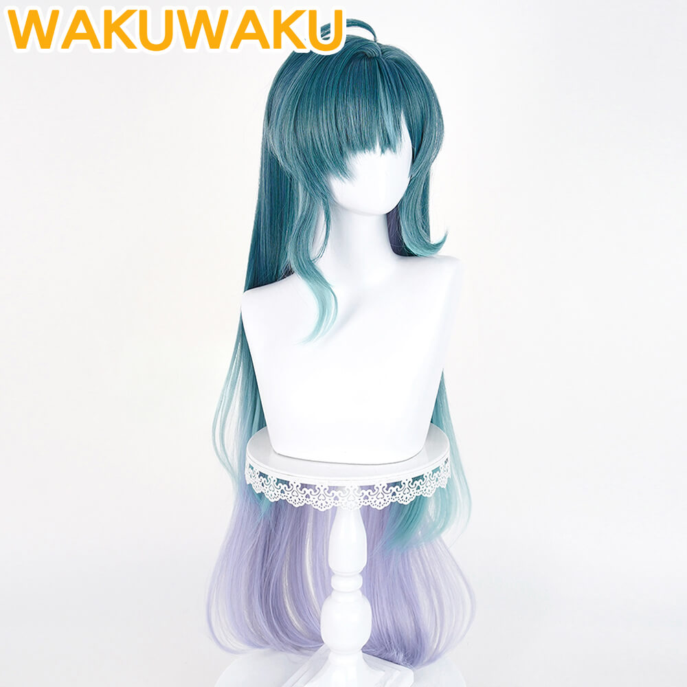 Game Genshin Impact Vodyanitsa Cosplay Wig