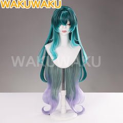 【In Stock】WakuWaku Game Genshin Impact Vodyanitsa Cosplay Wig
