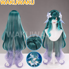 【In Stock】WakuWaku Game Genshin Impact Vodyanitsa Cosplay Wig