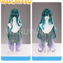 【In Stock】WakuWaku Game Genshin Impact Vodyanitsa Cosplay Wig