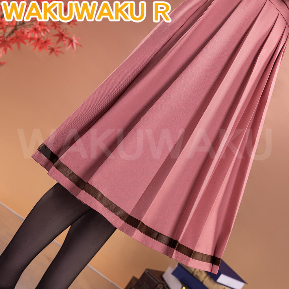 In Stock Waguri Kaoruko Cosplay Costume Anime The Fragrant Flower Blooms WakuWaku-R Halloween Cosplay