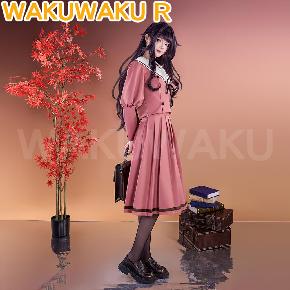 In Stock Waguri Kaoruko Cosplay Costume Anime The Fragrant Flower Blooms WakuWaku-R Halloween Cosplay