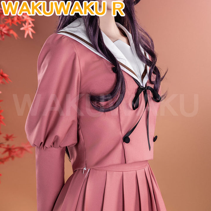 In Stock Waguri Kaoruko Cosplay Costume Anime The Fragrant Flower Blooms WakuWaku-R Halloween Cosplay