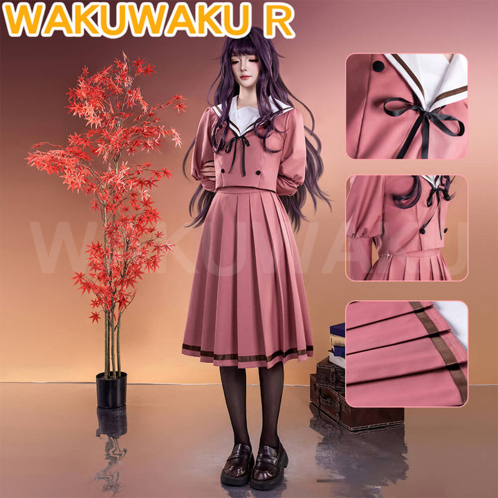 In Stock Waguri Kaoruko Cosplay Costume Anime The Fragrant Flower Blooms WakuWaku-R Halloween Cosplay