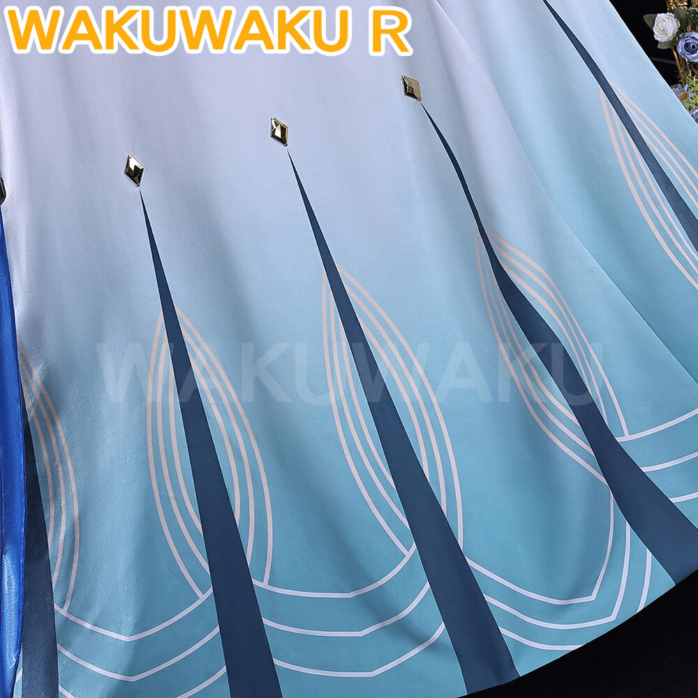 【S-2XL】Game Genshin Impact Wanderer Cosplay Fes Wanderer Scaramouche WakuWaku-R Men Suit