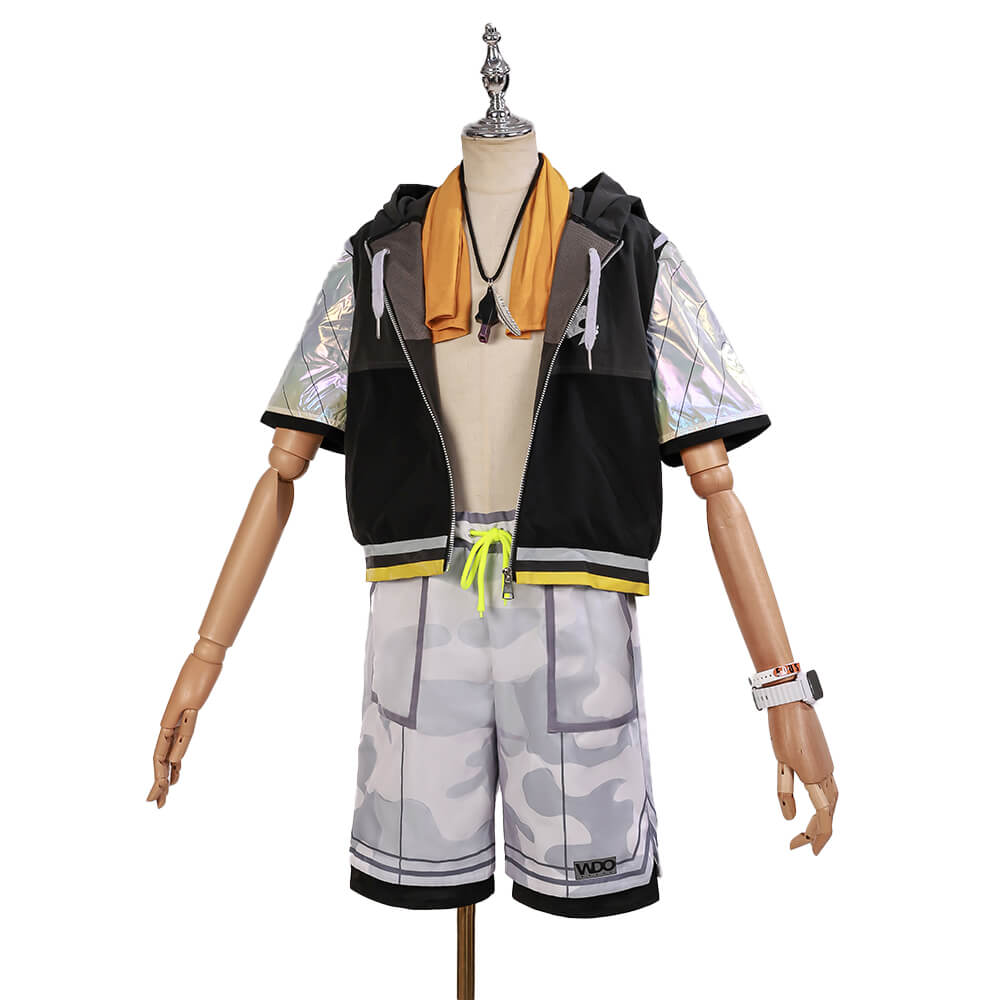 Belle Wise Cosplay Costume Game Zenless Zone Zero WakuWaku-R ZZZ Women Men Swimsuit Halloween Summer Cosplay